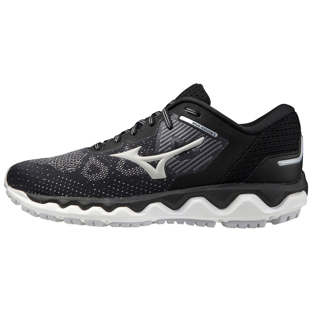 Scarpe Running Mizuno Wave Horizon 5 Donna - Nere/Bianche - 61753-VNGI